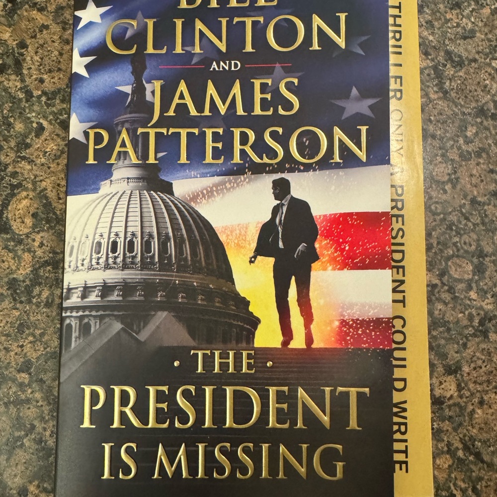 The President Is Missing Book